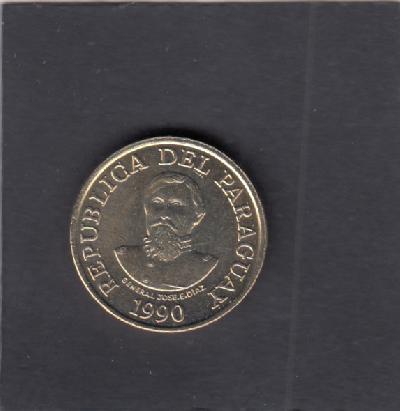 Beschrijving: 100 Guaranies DIAZ